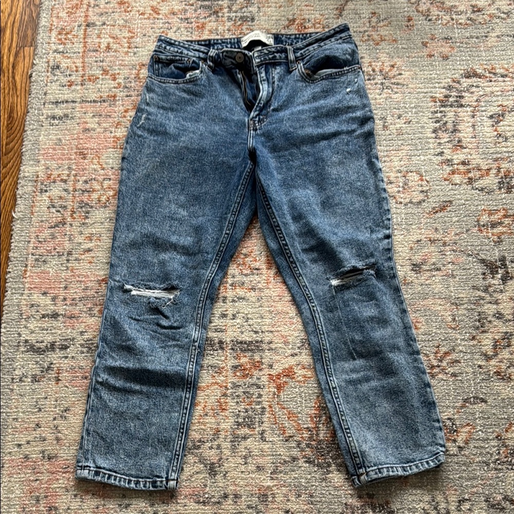 Abercrombie Mom Jean Curve Love